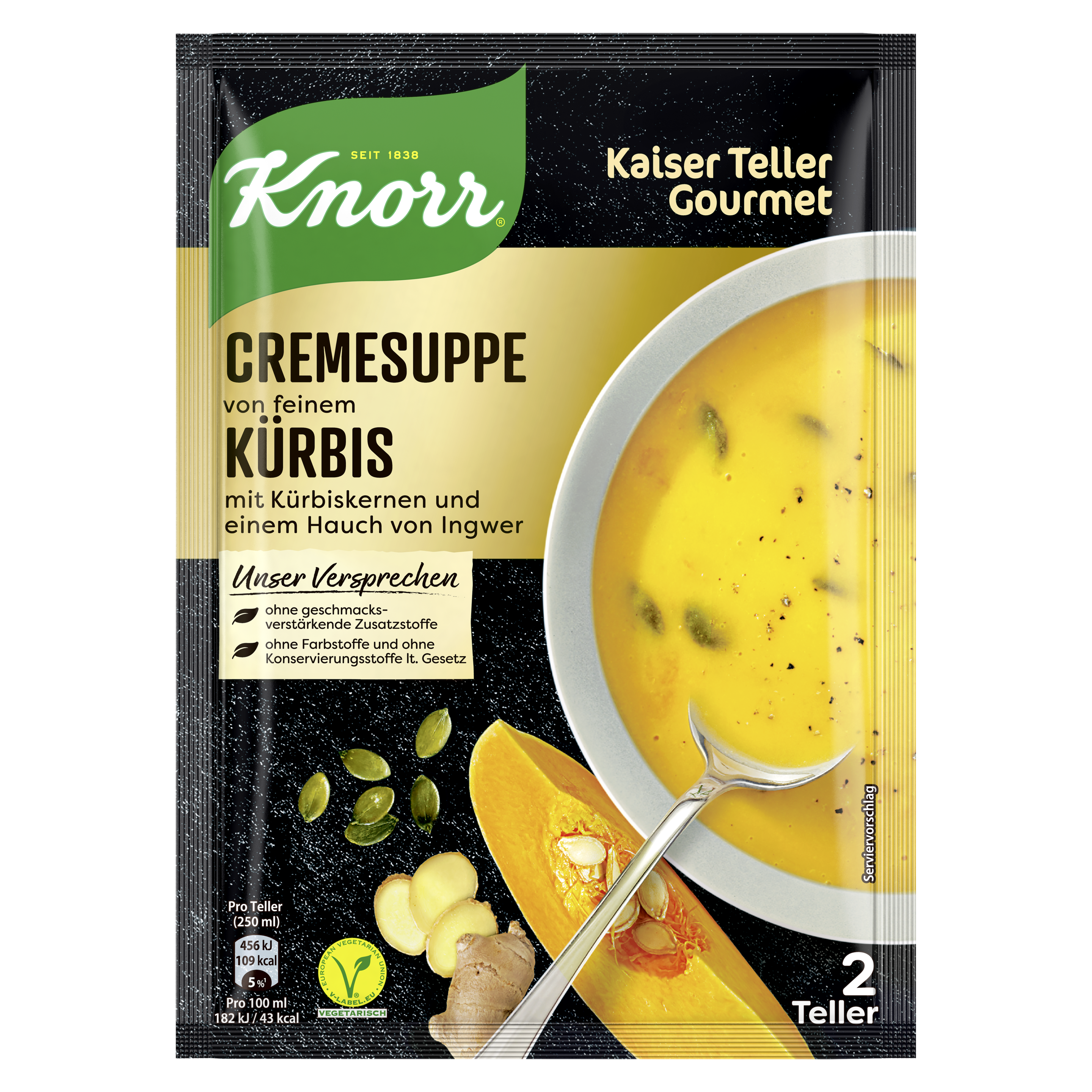 Buy Knorr Kaiserteller pumpkin cream soup - 78g online